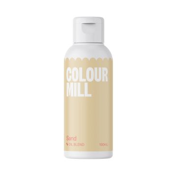 Barwnik olejowy do mas tłustych - Colour Mill - Sand, 100 ml