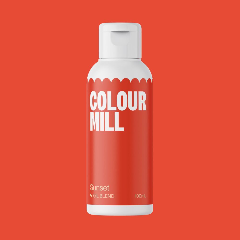 Oil dye for heavy masses - Color Mill - Sunset, 100 ml