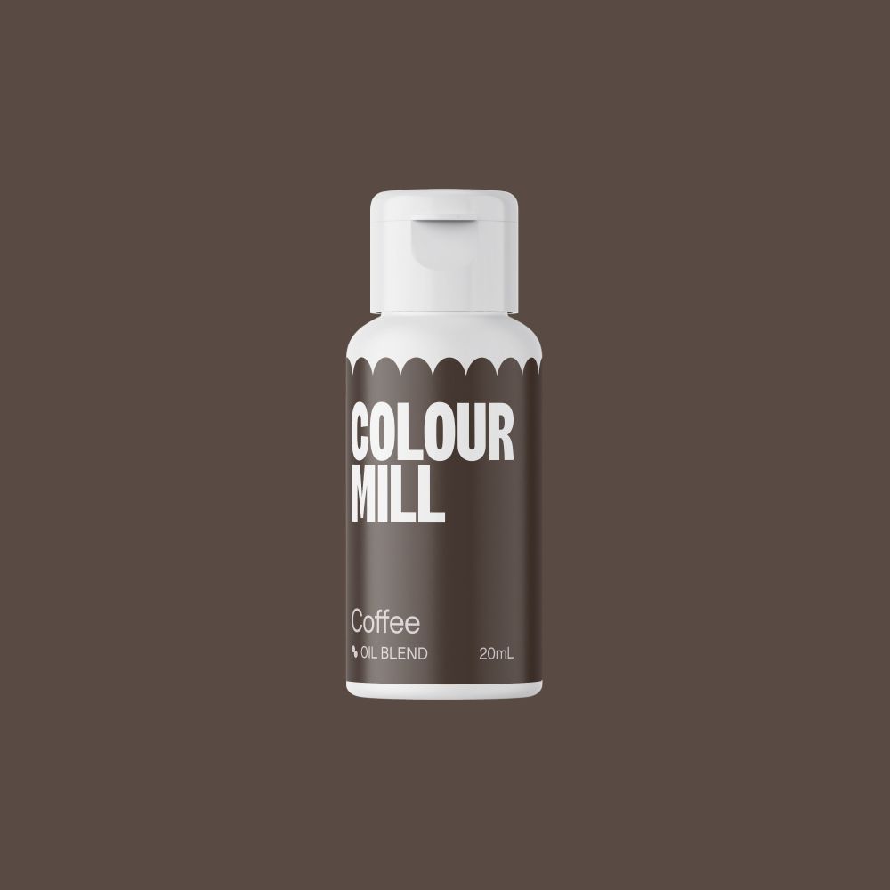 Barwnik olejowy do mas tłustych - Colour Mill - Coffee, 20 ml