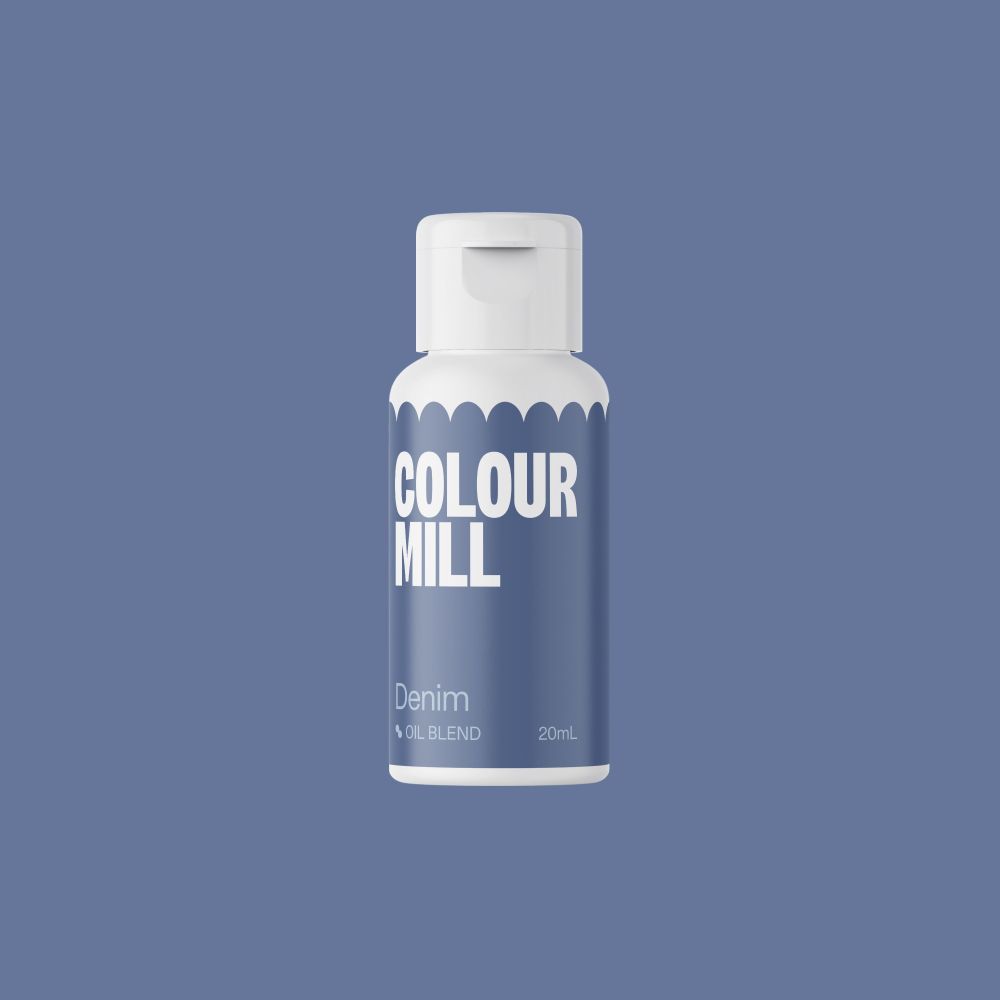 Oil dye for heavy masses - Color Mill - Denim, 20 ml