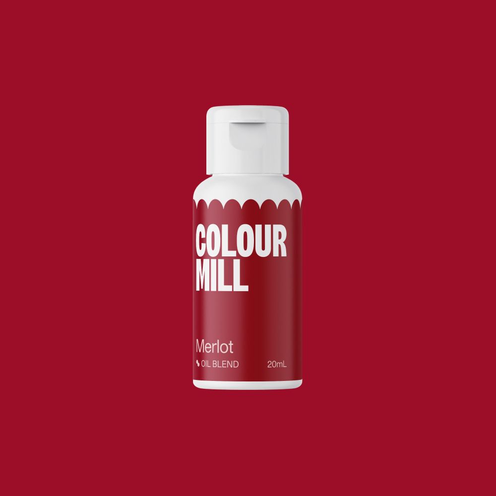 Oil dye for heavy masses - Color Mill - Merlot, 20 ml