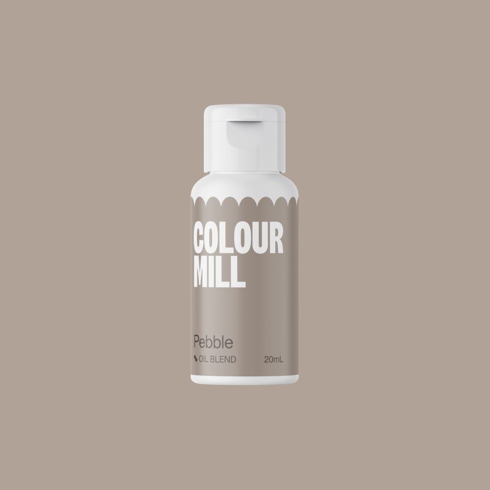 Barwnik olejowy do mas tłustych - Colour Mill - Pebble, 20 ml