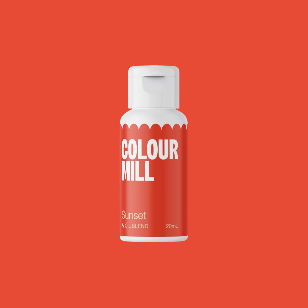 Barwnik olejowy do mas tłustych - Colour Mill - Sunset, 20 ml