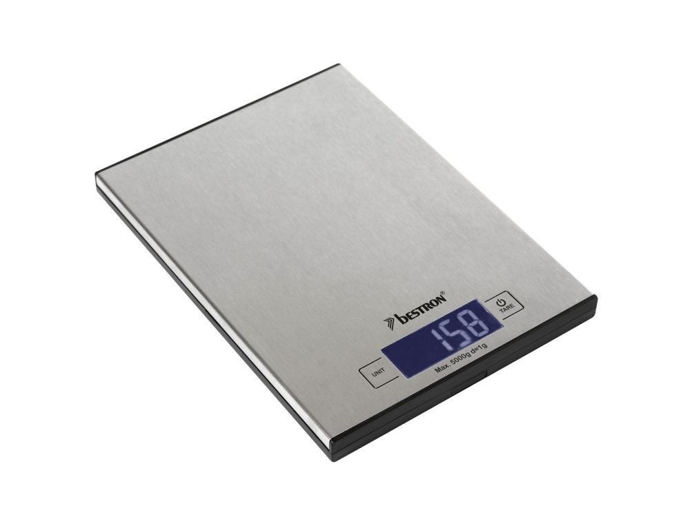 Waga kuchenna, cyfrowa - Bestron - srebrna, do 5 kg