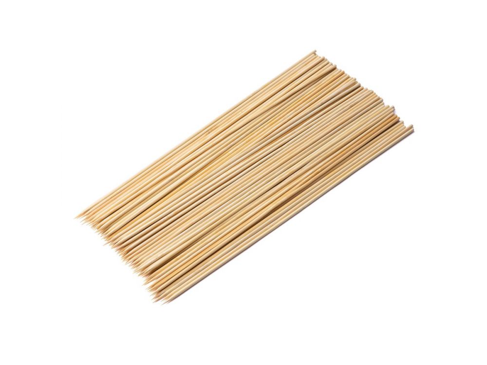 Wooden sticks for skewers - Tadar - 30 cm, 100 pcs.