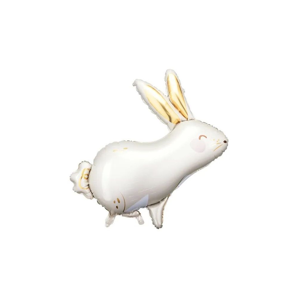 Foil balloon - PartyDeco - Bunny, 70 x 71,5 cm