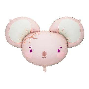 Foil balloon - PartyDeco - Mouse, 75 x 46 cm
