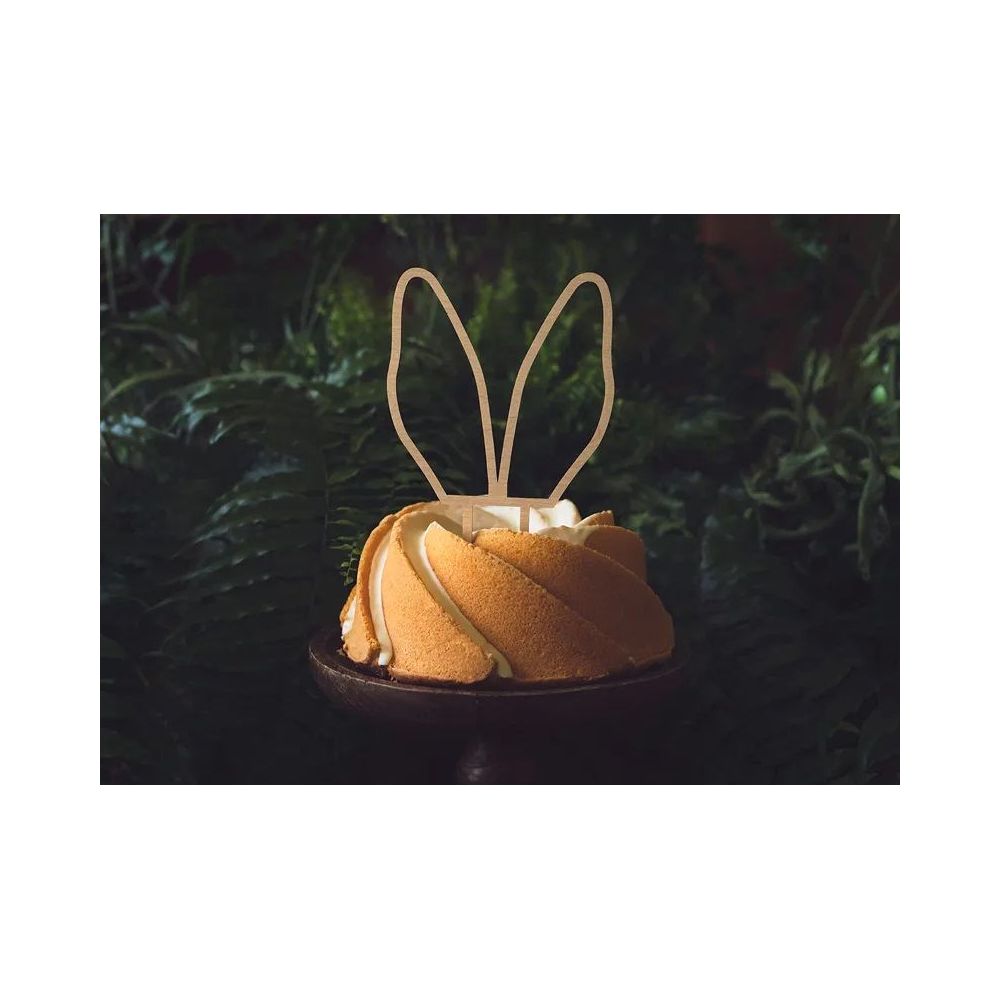 Cake topper - PartyDeco - Rabbit's ears
