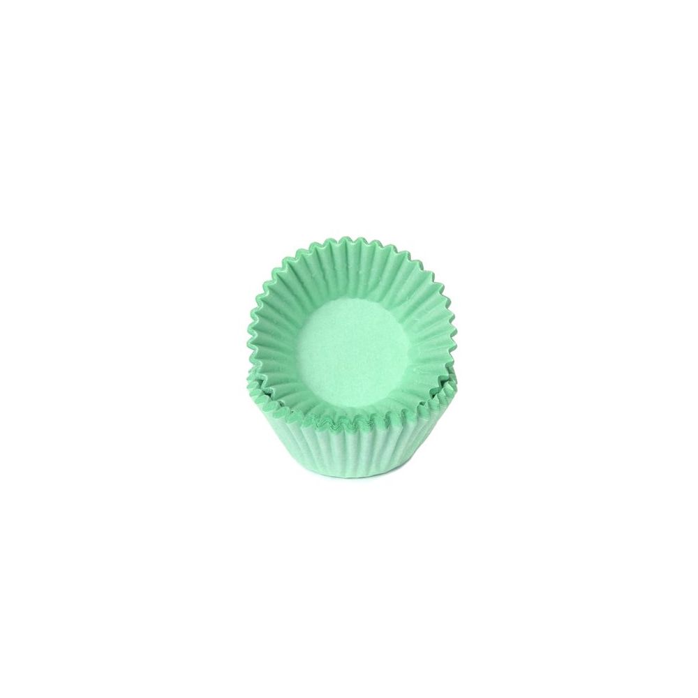 Mini muffin cases - House of Marie - pastel mint, 100 pcs.