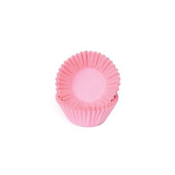 Mini muffin cases - House of Marie - pastel pink, 100 pcs.