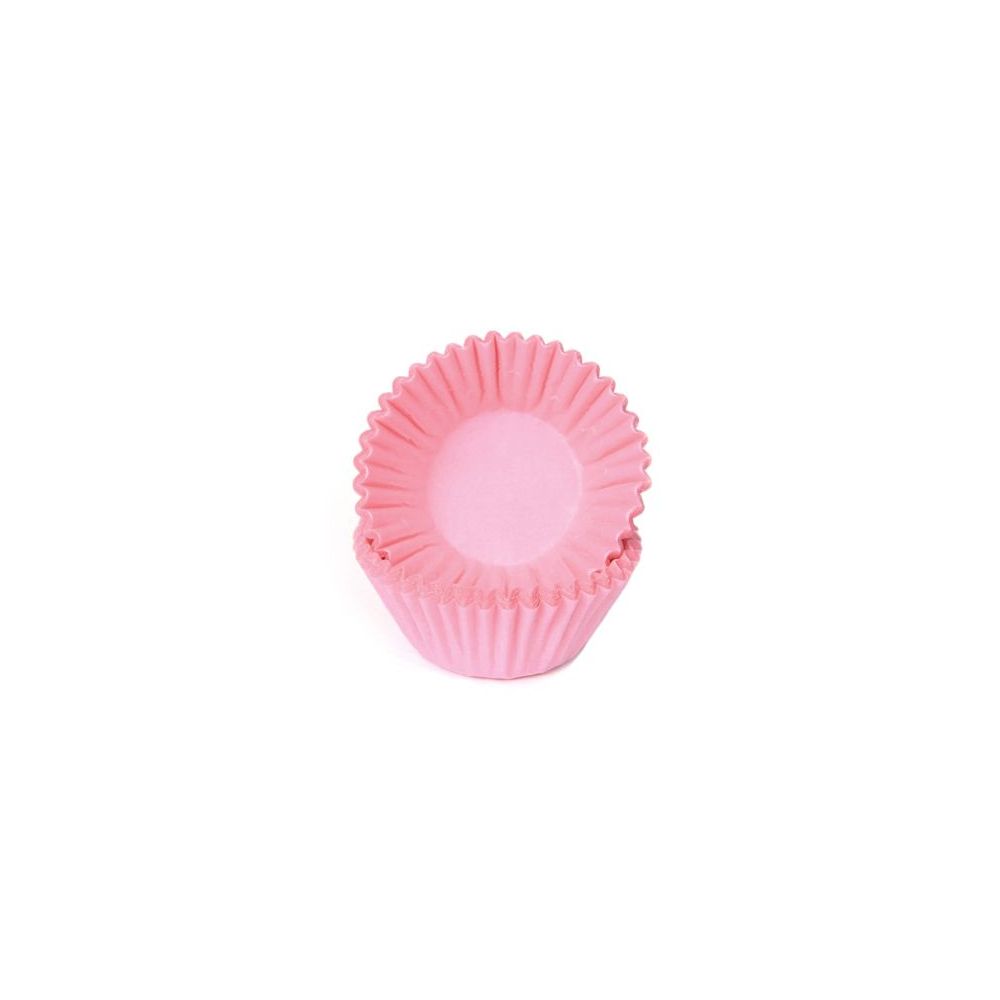 Papilotki do mini muffinek - House of Marie - pastelowe, różowe, 100 szt.
