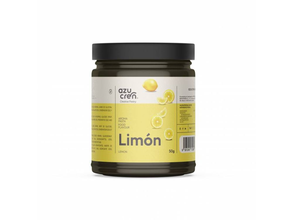 Aroma pasta, food flavor - Azucren - Lemon, 50 g