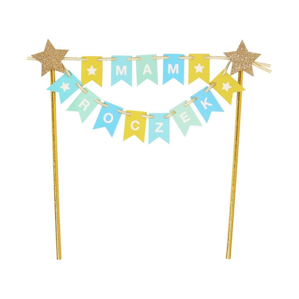 Birthday cake toppers - GoDan - Mam Roczek, for a boy