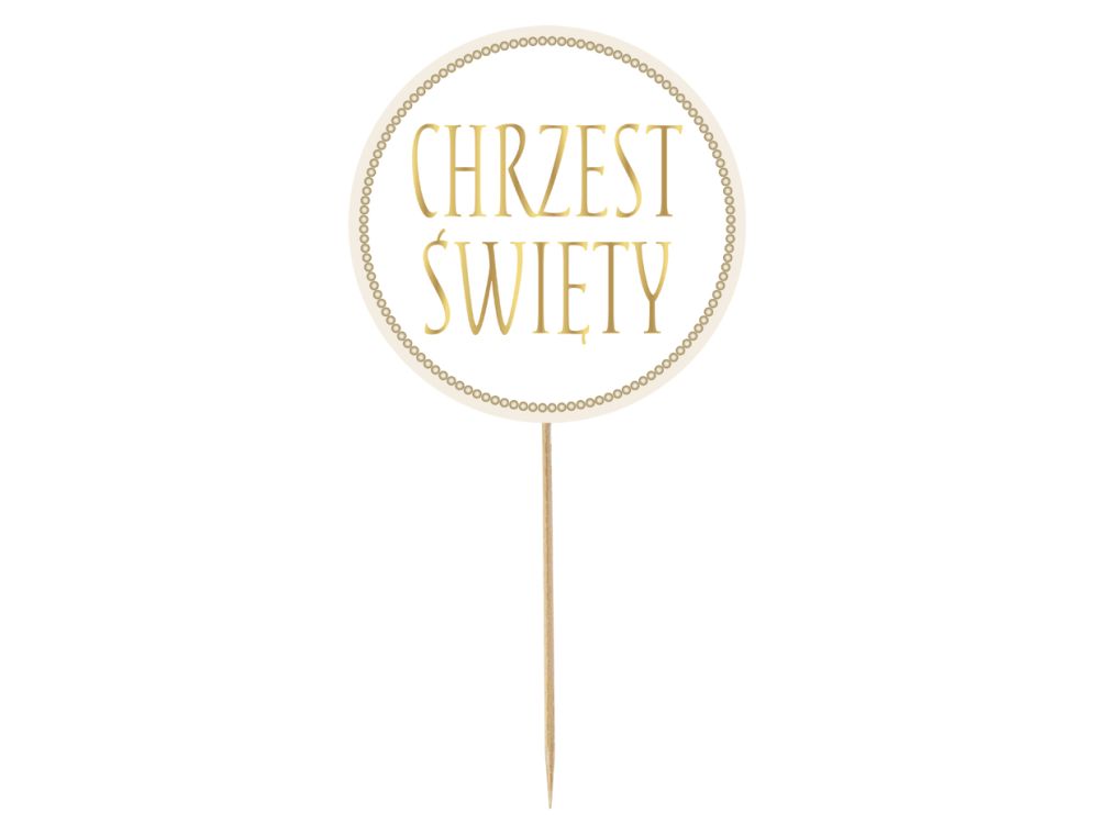 Cake topper - GoDan - Chrzest Święty