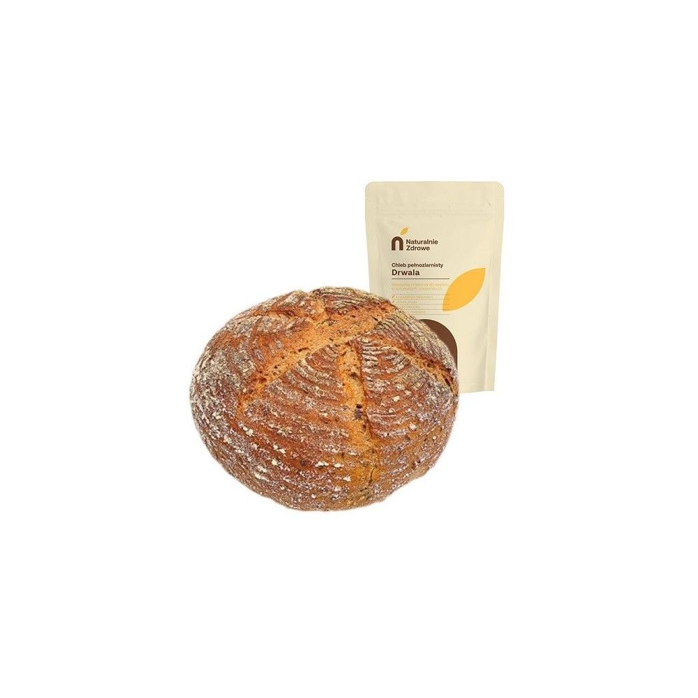 Mieszanka chlebowa - Naturalnie Zdrowe - Chleb Drwala, pełnoziarnisty, 500 g