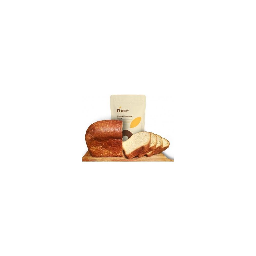 Mieszanka chlebowa - Naturalnie Zdrowe - Chleb Keto, wysokobiałkowy, 600 g