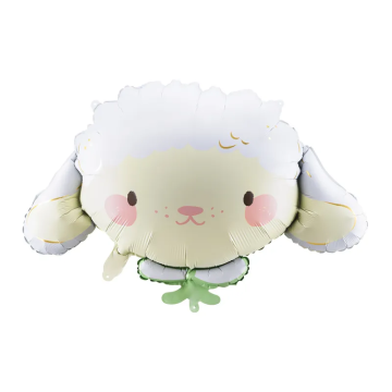 Foil balloon for Easter - PartyDeco - Sheep, 67 x 40 cm
