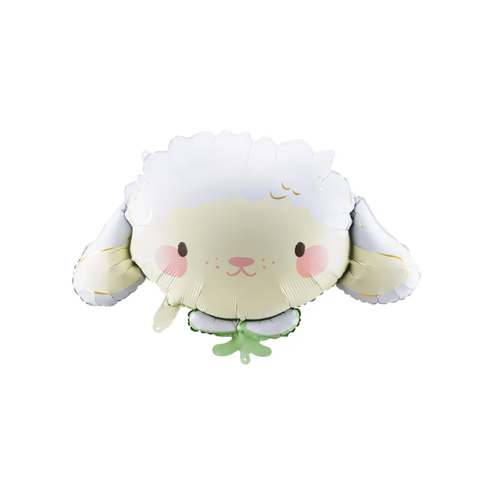 Foil balloon for Easter - PartyDeco - Sheep, 67 x 40 cm