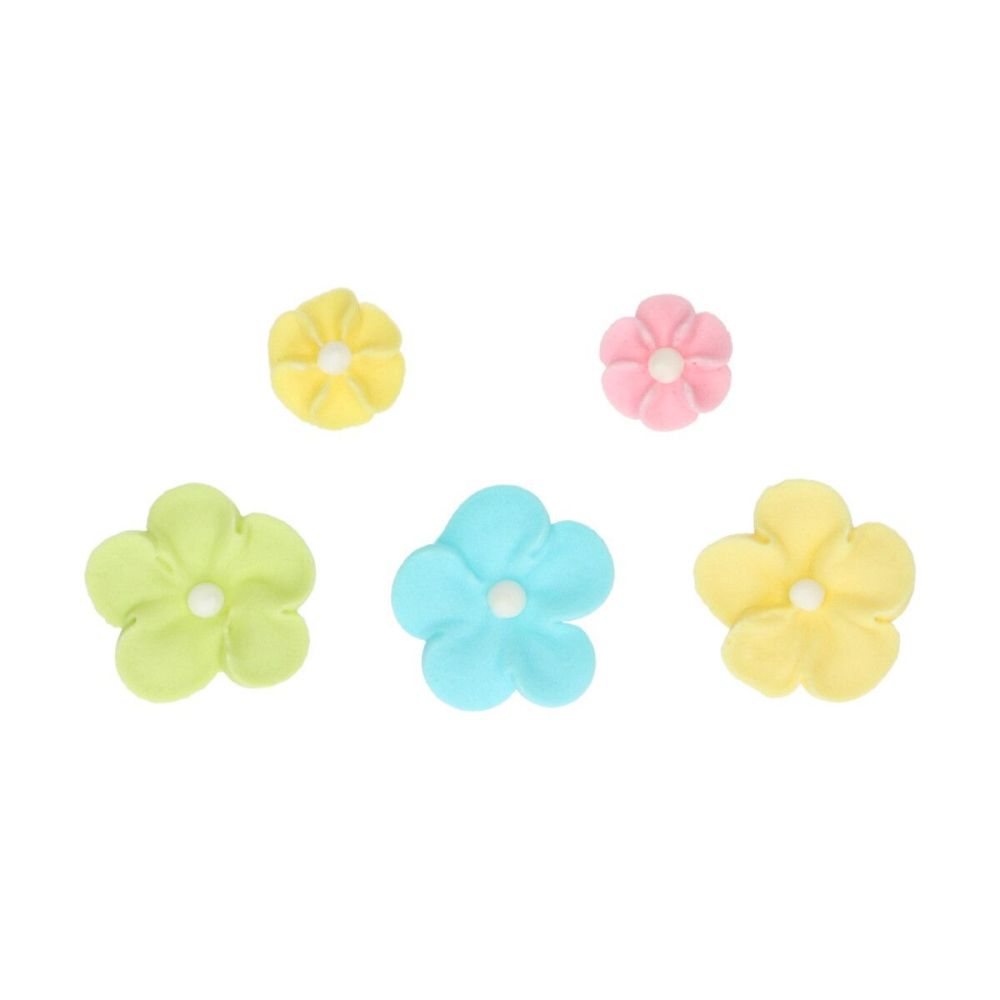 Dekoracje cukrowe - FunCakes - Kwiatki, kolorowy mix, 32 szt.