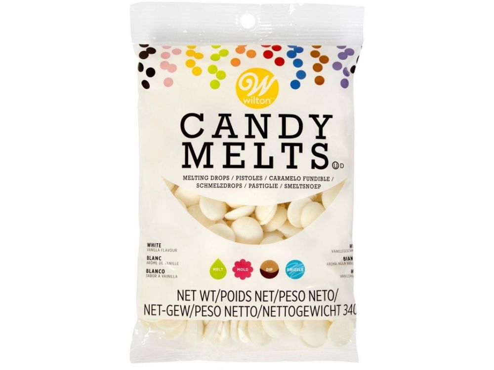 Pastylki Candy Melts - Wilton - białe, 340 g