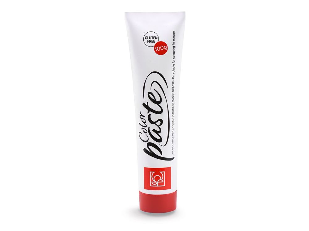 Barwnik spożywczy w paście Color Paste - Modecor - czerwony, 100 g