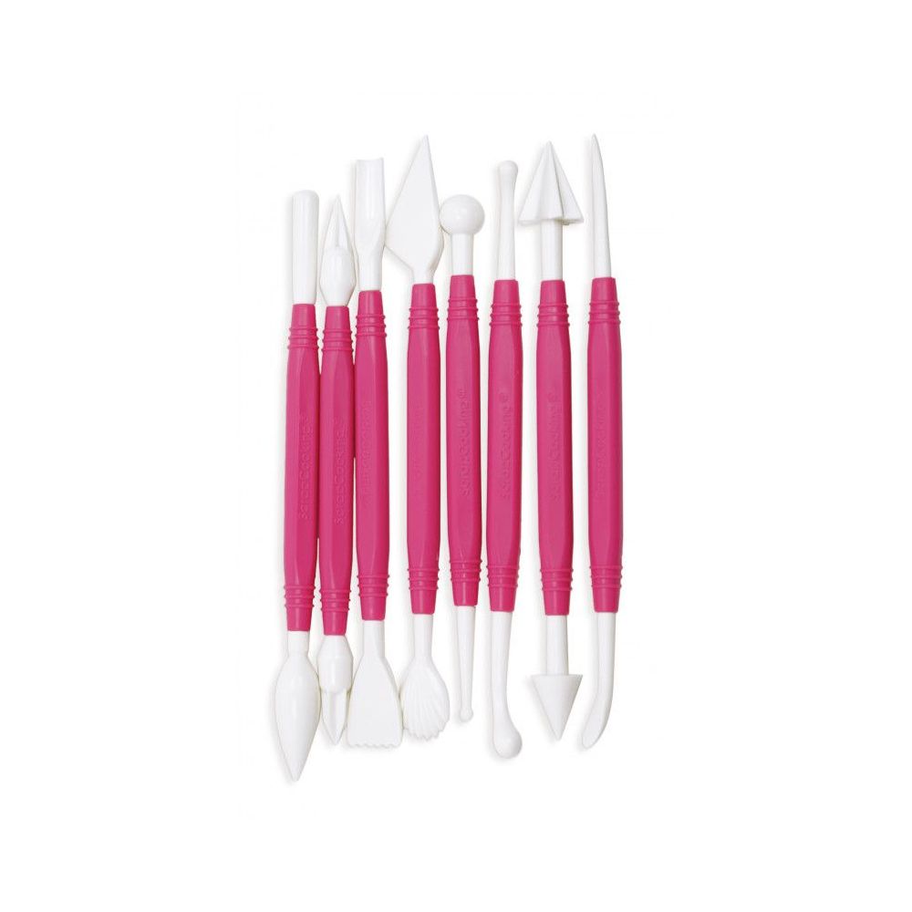 Set of modeling spatulas - ScrapCooking - 8 pcs.
