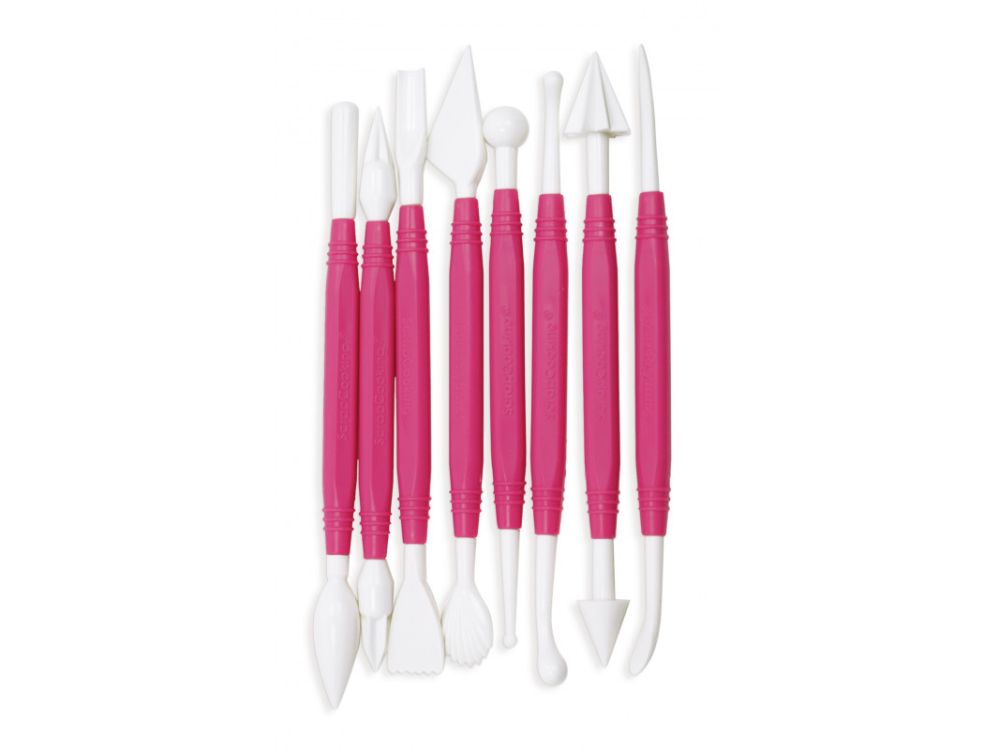 Set of modeling spatulas - ScrapCooking - 8 pcs.