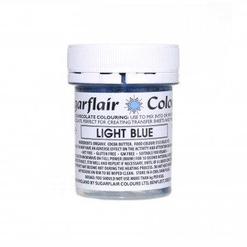 Barwnik do czekolady - Sugarflair - Light Blue, 35 g