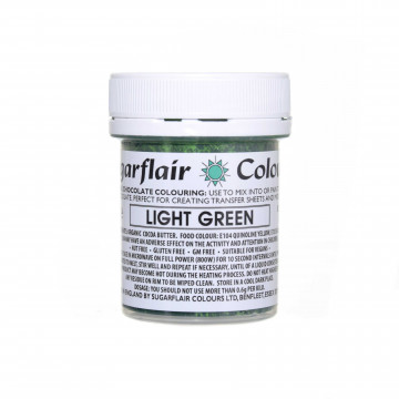 Chocolate dye - Sugarflair - light green, 35 g