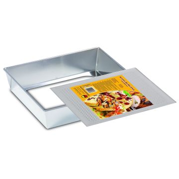 Baking pan with removable bottom - SNB - rectangular, 36 x 24.5 cm