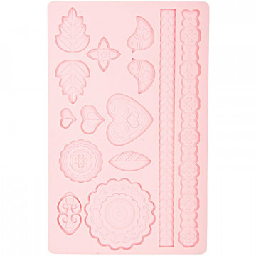 Silicone mold - Rico Design - napkin, 12,8 x 20 cm