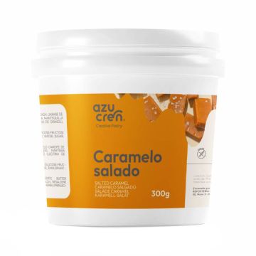 Cream for cakes, Ganache - Azucren - Caramelo salado, salted caramel, 300 g