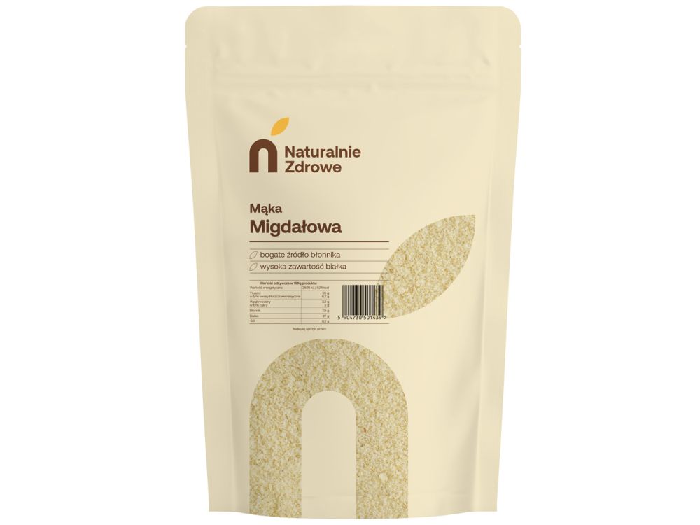 Almond flour - Naturalnie Zdrowe - 1 kg