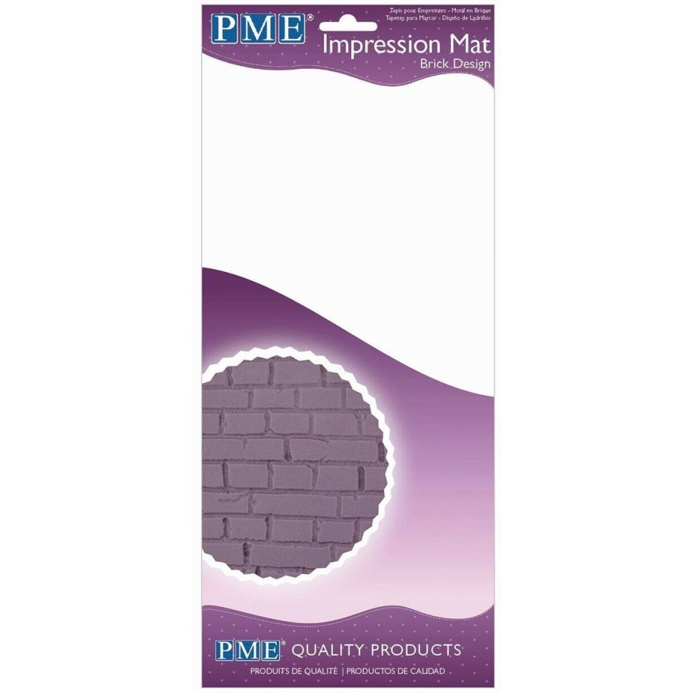 Structural pattern mat - PME - bricks, 15 x 30.5 cm