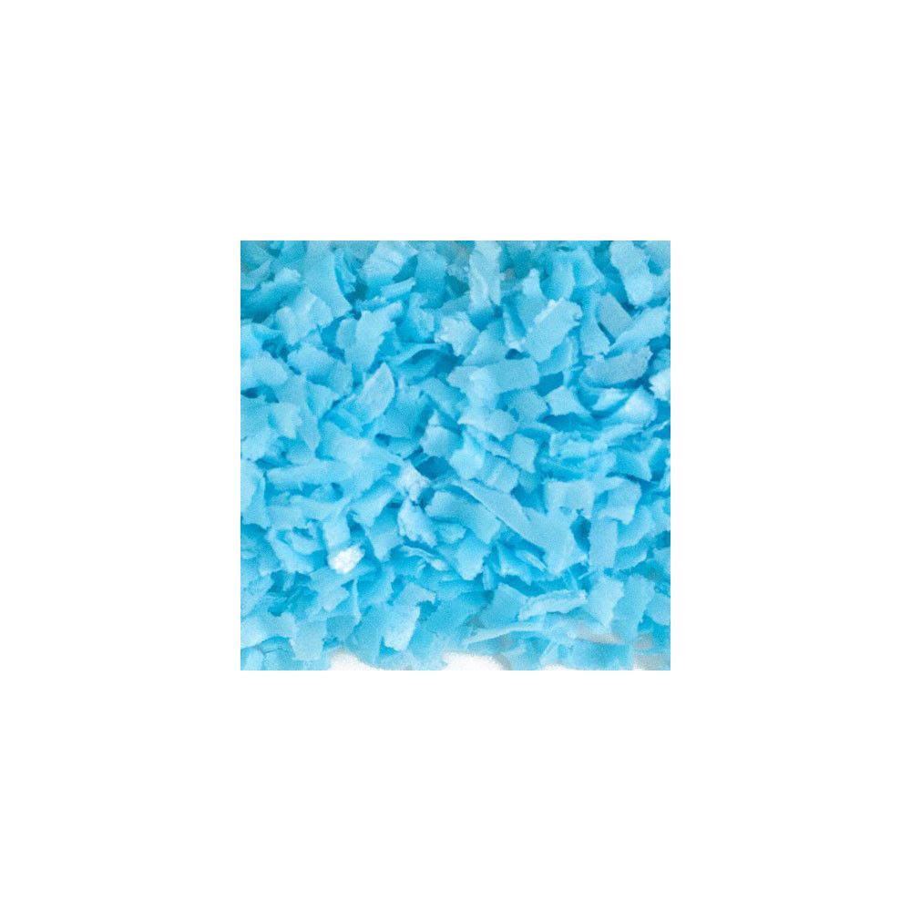 Shreded wafer paper - Rose Decor - blue, 100 g