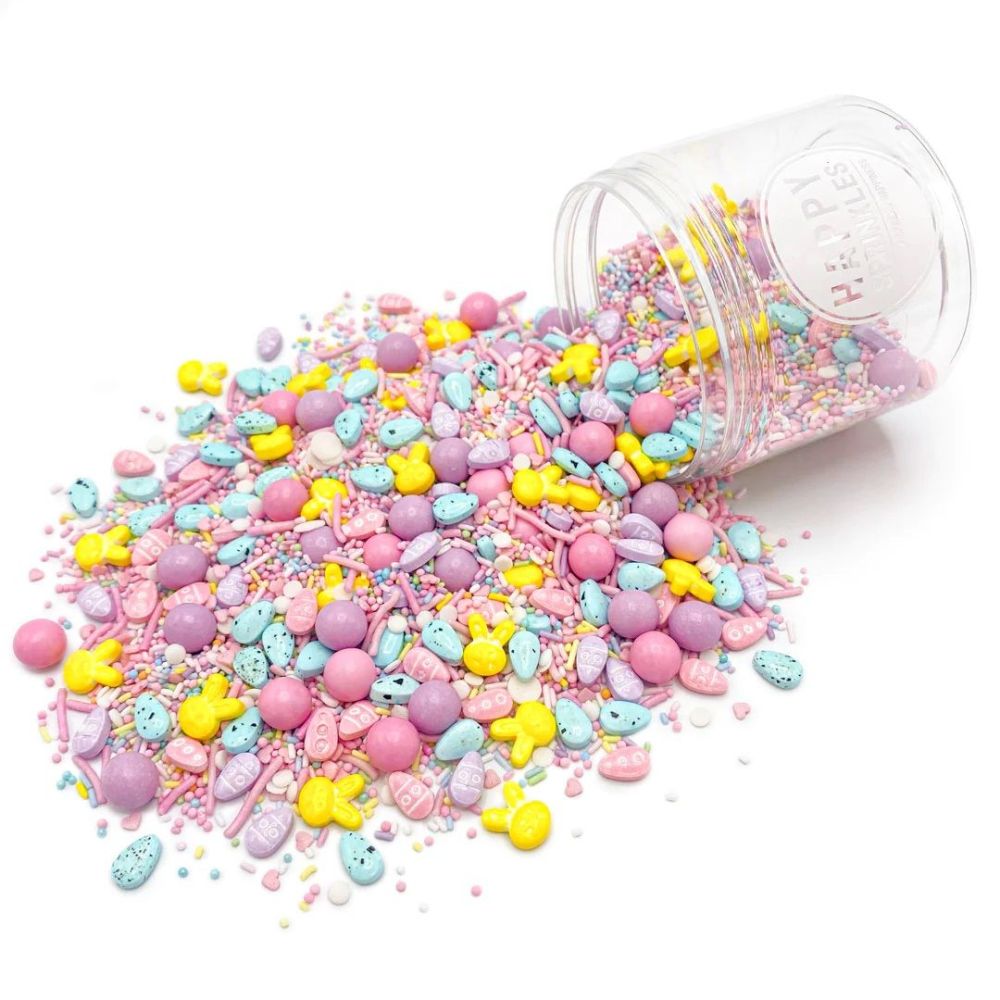 Posypka cukrowa wielkanocna Don't Worry Be Hoppy - Happy Sprinkles - 90 g
