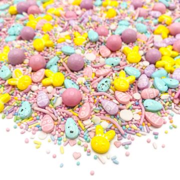 Posypka cukrowa wielkanocna Don't Worry Be Hoppy - Happy Sprinkles - 90 g