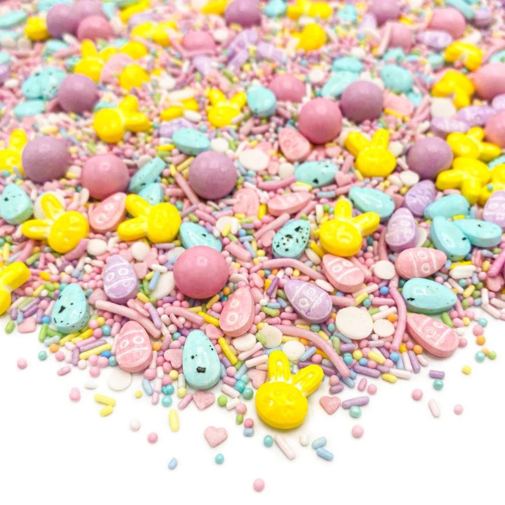 Posypka cukrowa wielkanocna Don't Worry Be Hoppy - Happy Sprinkles - 90 g