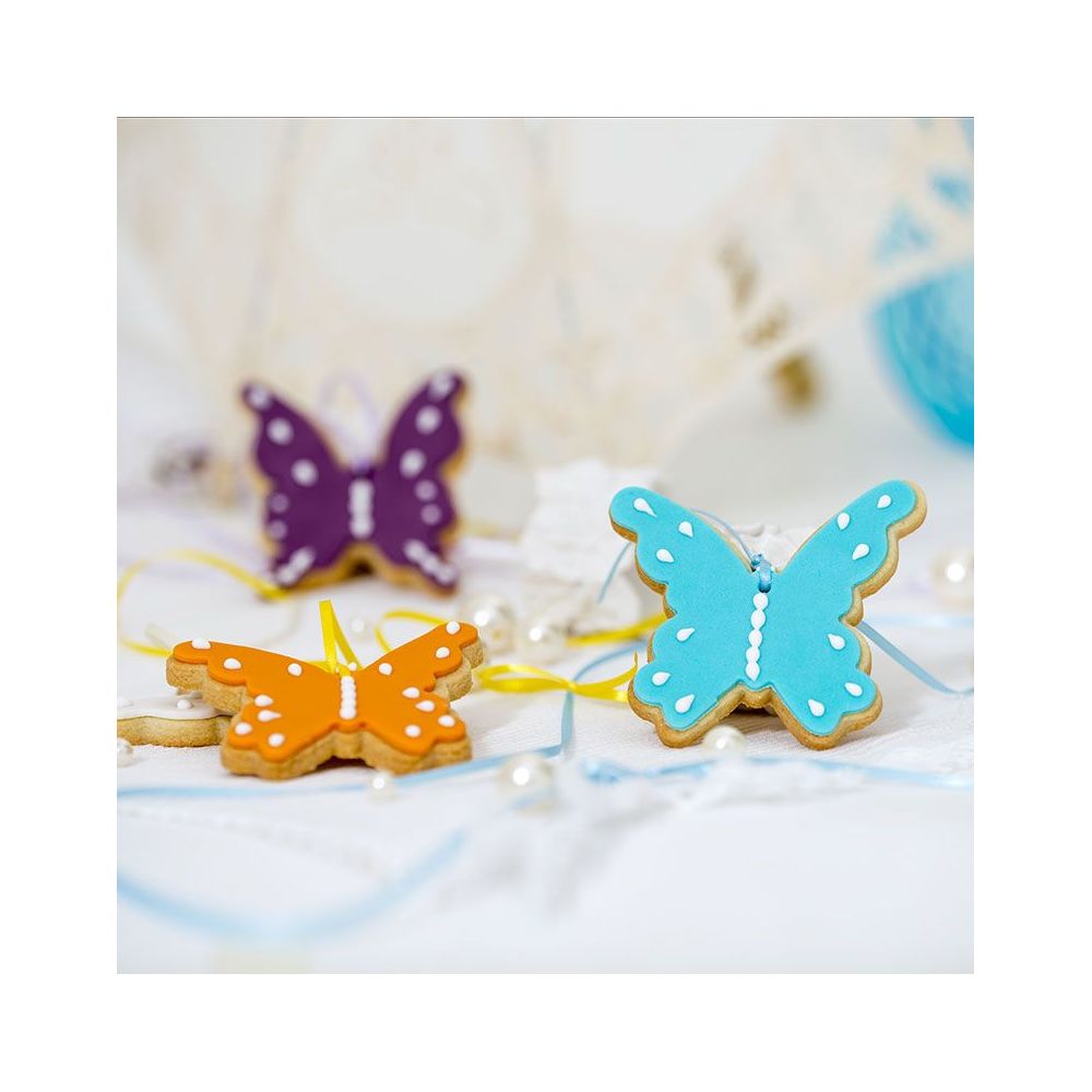 Molds, cookie cutters - Decora - Buttefly and Tulip, 2 pcs.
