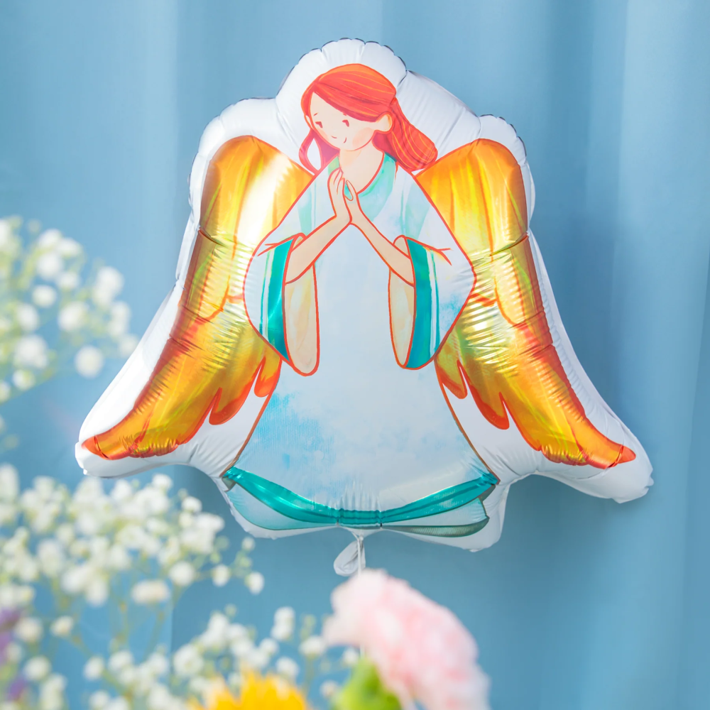 Foil balloon - Angel, girl, 70 cm