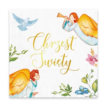 Paper napkins, Chrzest...