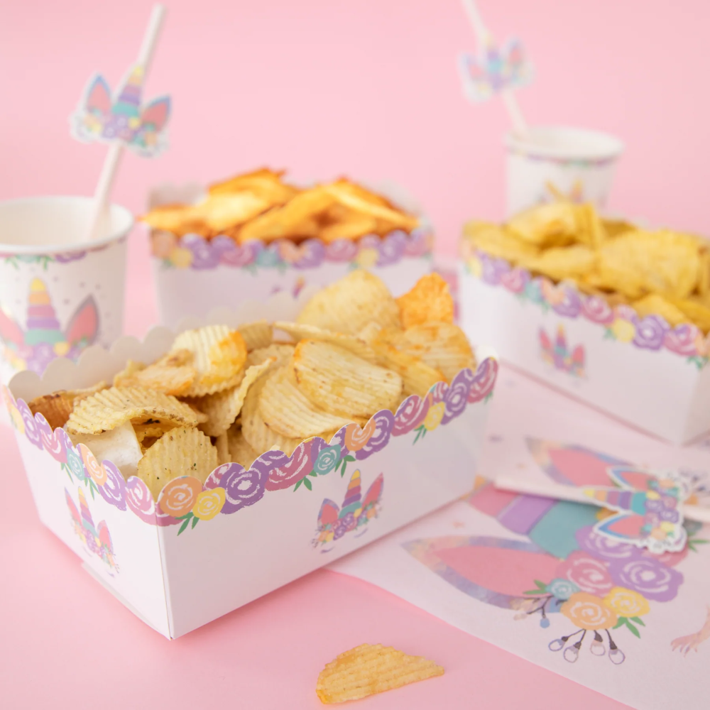 Boxes for chips - Unicorn, 3 pcs.