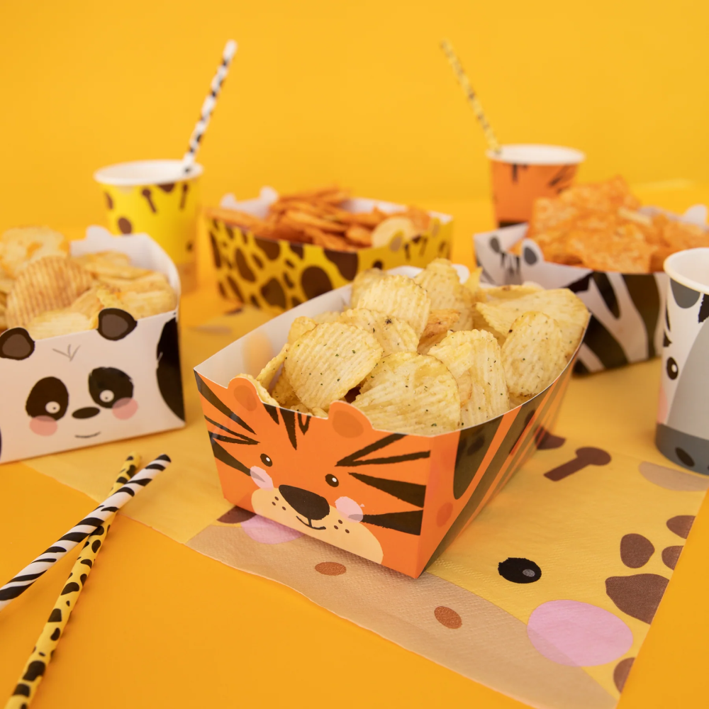 Boxes for chips - Animals, 4 pcs.