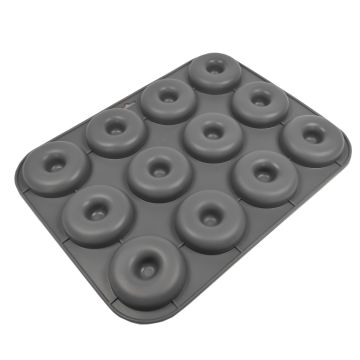 Silicone mold for donuts - 32,5 x 25 cm, 12 pcs.