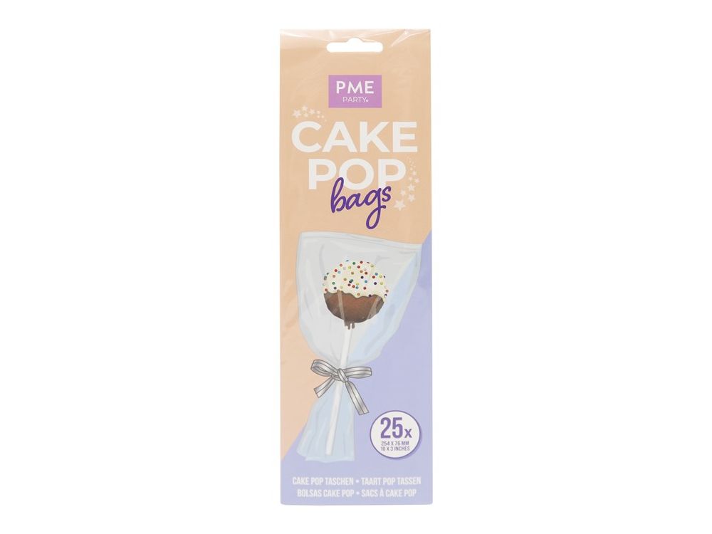 Sweets bags - PME - Cake Pops, 25 pcs.