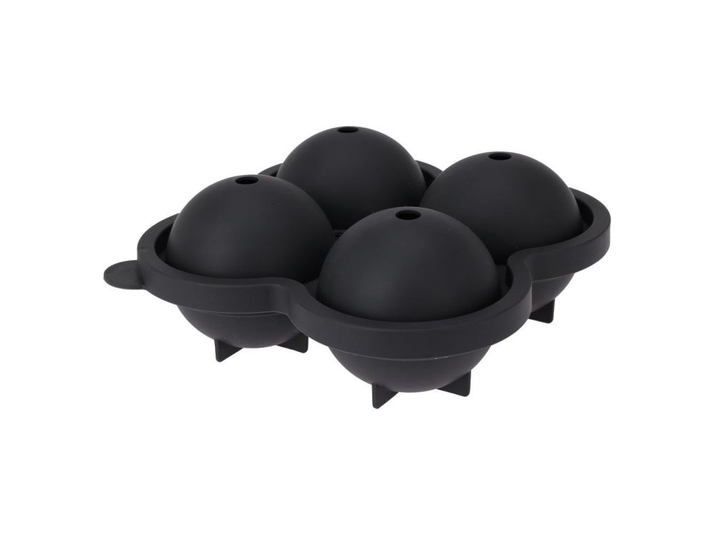Forma silikonowa do lodu Kule - Excellent Houseware - 8 cm, 4 szt.