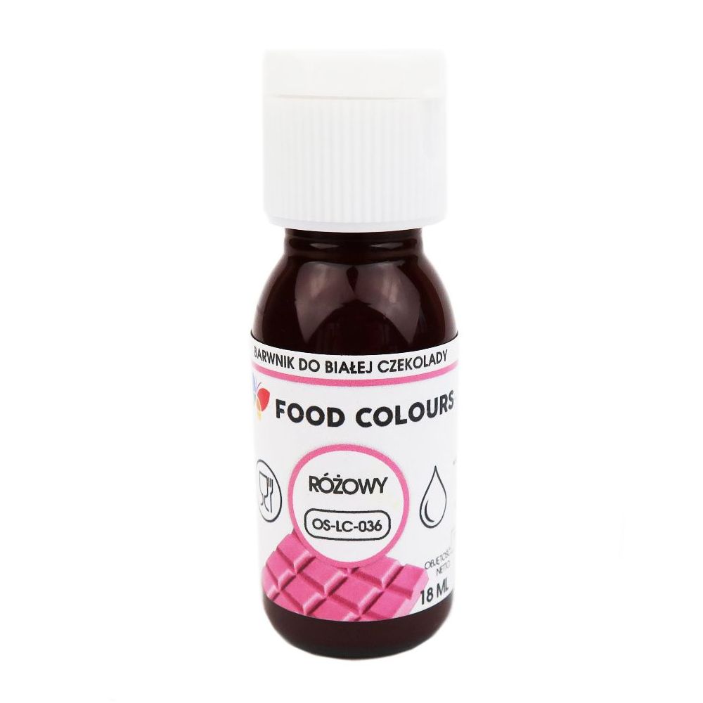 Food coloring for white chocolate - Food Colors - pink, 18 ml