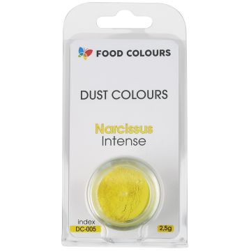 Dust colours, intense - Food Colors - Narcissus, 2.5 g