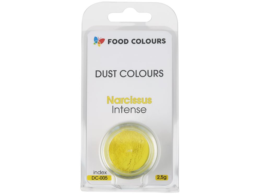 Dust colours, intense - Food Colors - Narcissus, 2.5 g