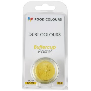 Barwnik pudrowy, pastelowy - Food Colours - Buttercup, 2,5 g